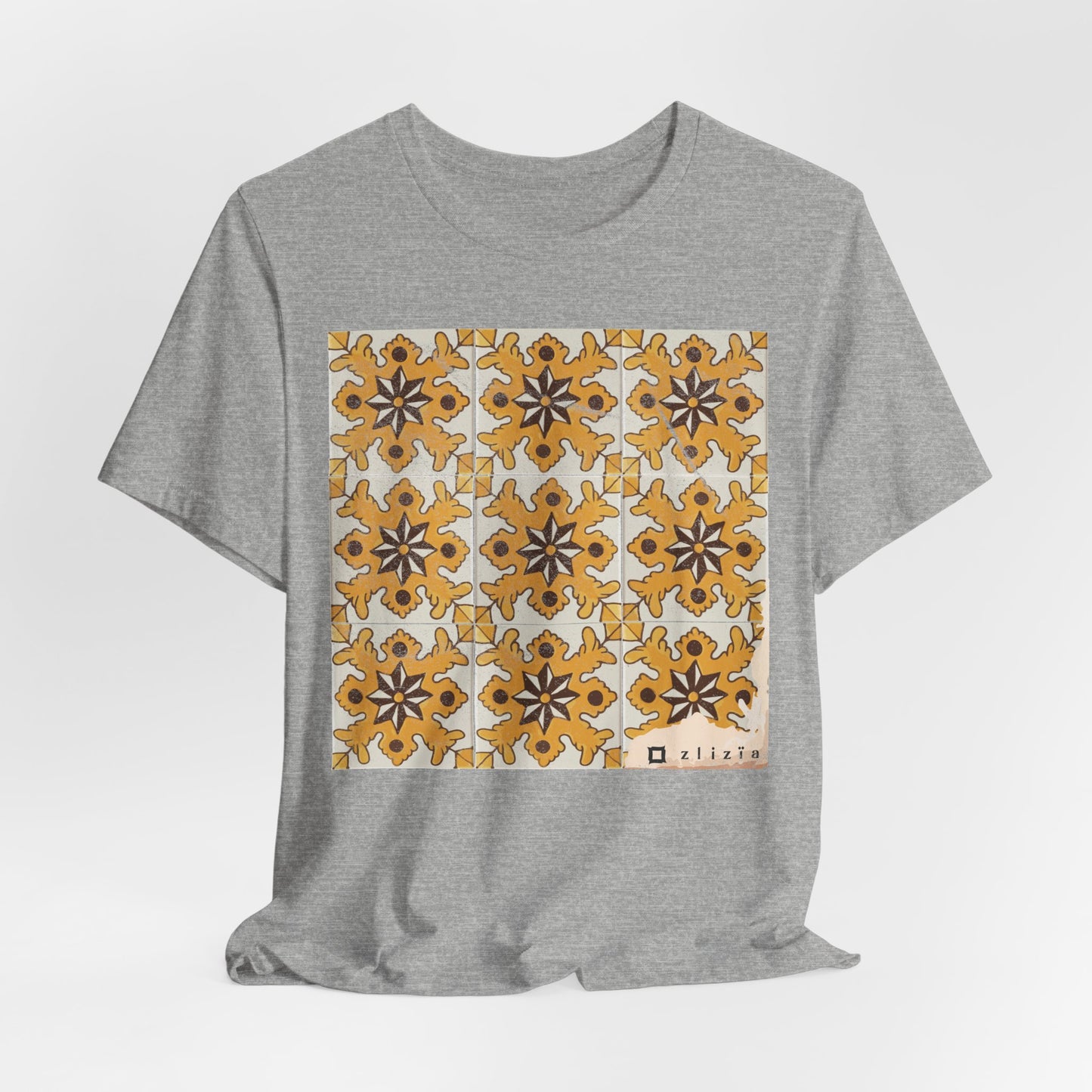T-shirt Afset Essid Jaune / Pattes de Lion Jaune
