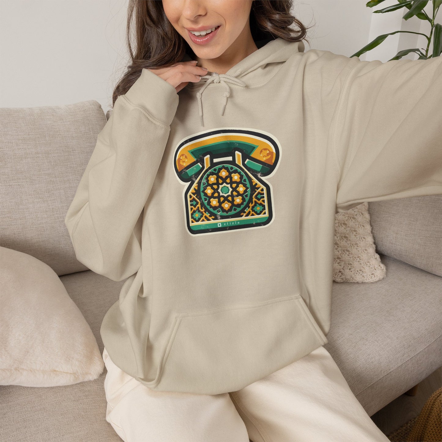 Téléphone Vintage Hoodie