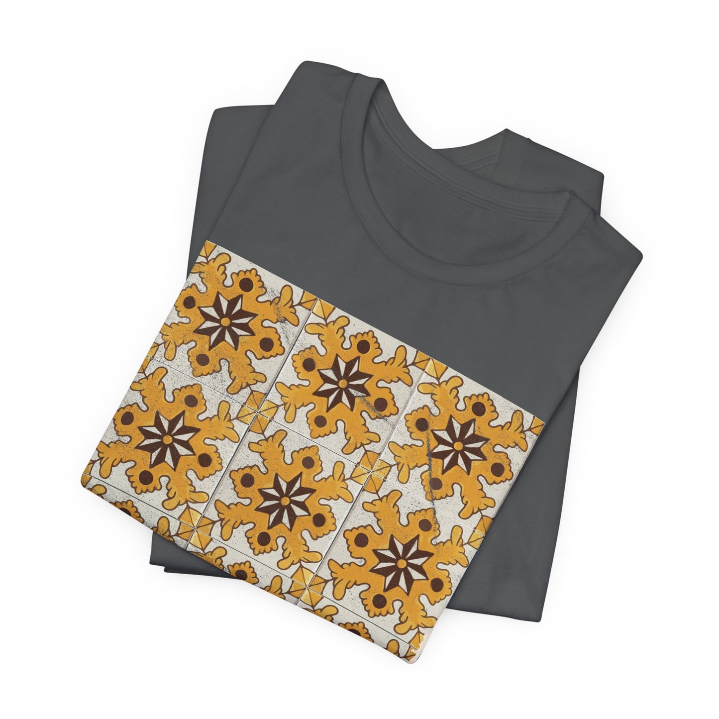 T-shirt Afset Essid Jaune / Pattes de Lion Jaune