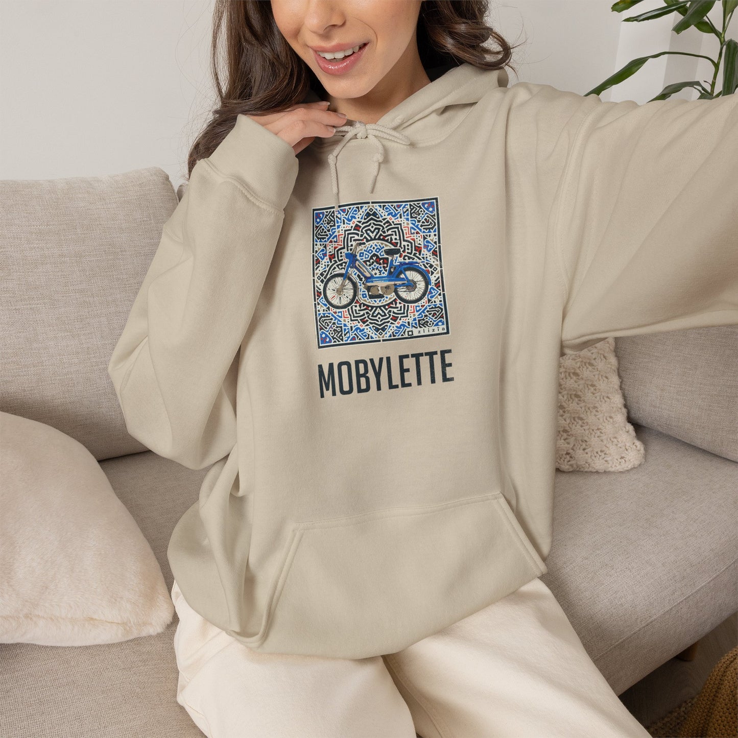 Mobylette FR Vintage Hoodie